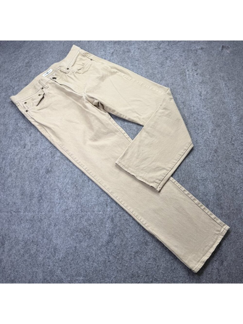 Onward Reserve 5-Pocket Pants Men 34 x 28* Beige Stretch Tapered